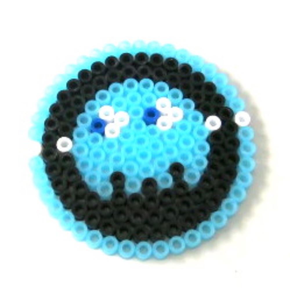 Perler set of 5 Glow in the Dark Pac Man READ - Picture 7 of 7